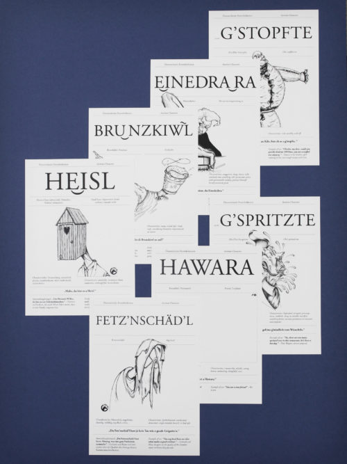Lama Ink Austrian Characters Kartenset Volume 2